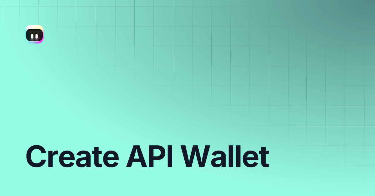 Create API Wallet | Dextrabot